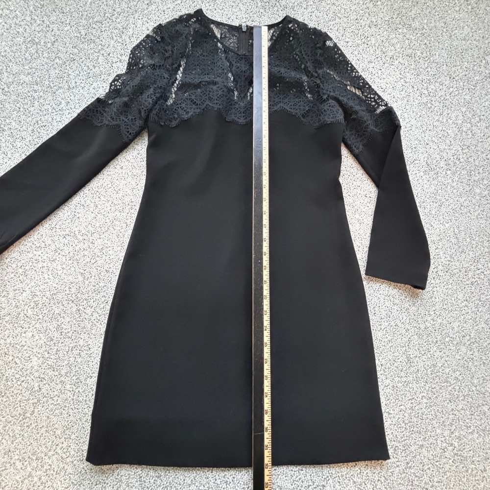 Diane von Furstenberg Dahlia Black Lace Dress Sz 2 Romantic Whimsygoth NWT $425 - Picture 7 of 16